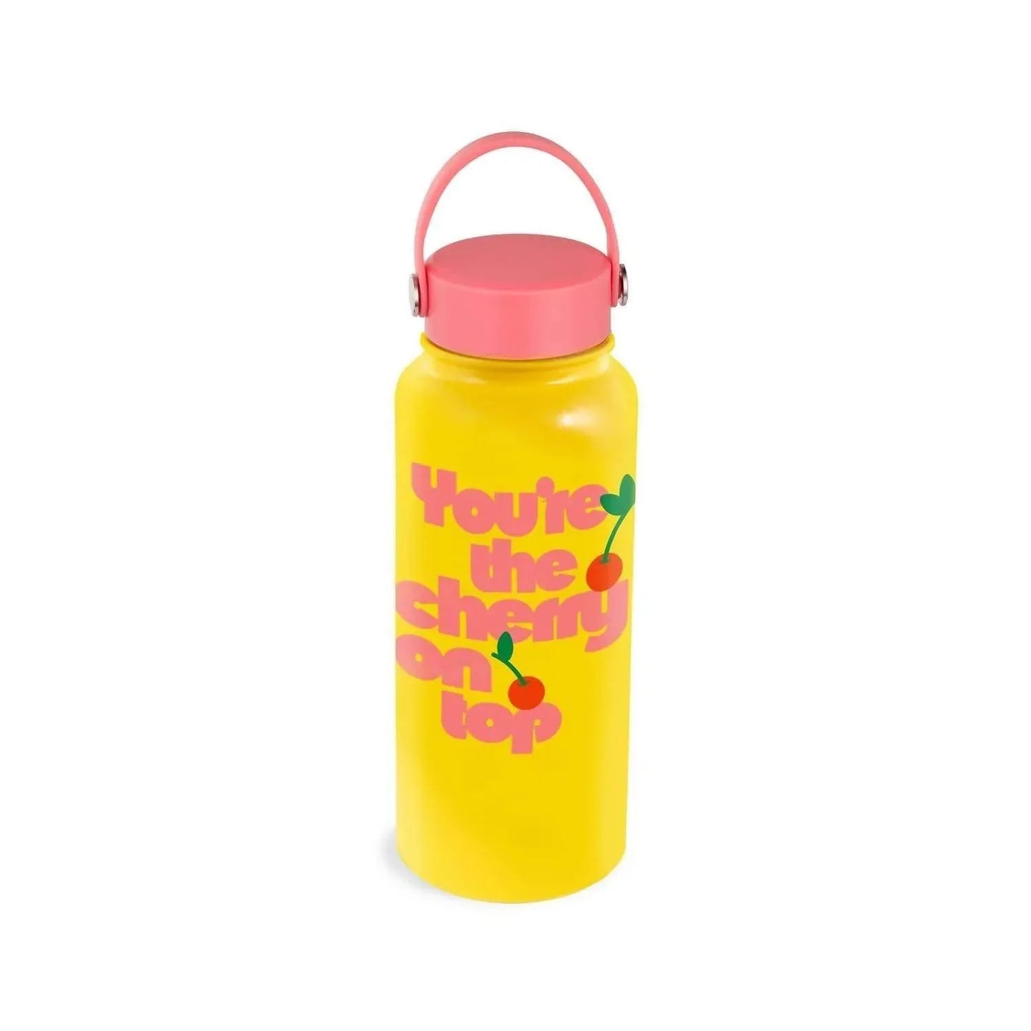 Unisex Edelstahl-Trinkflasche "Cherry On Top"