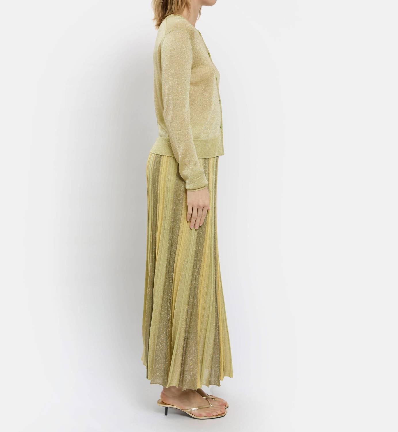 Damen Lurex-Cardigan