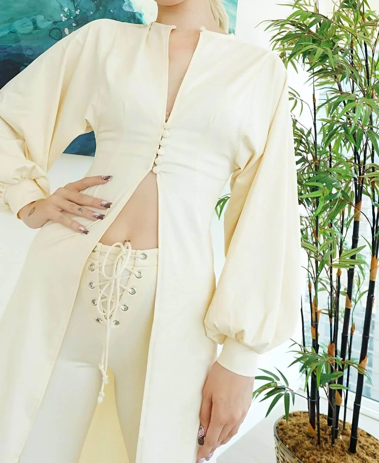Ify Longsleeve Duster