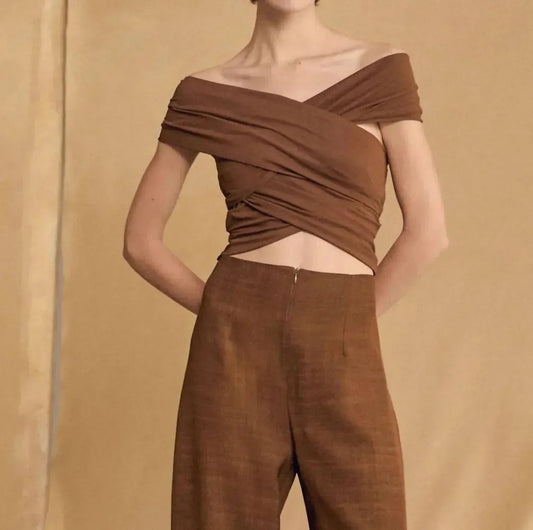 Canela Crop Top