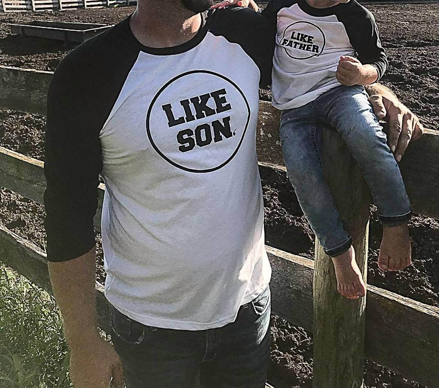 Like Son Baseball T-Shirt
