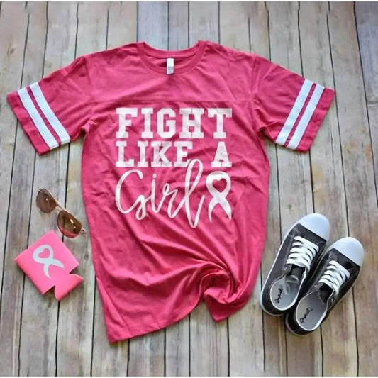 Women's Fight Like A Girl Cancer Tee