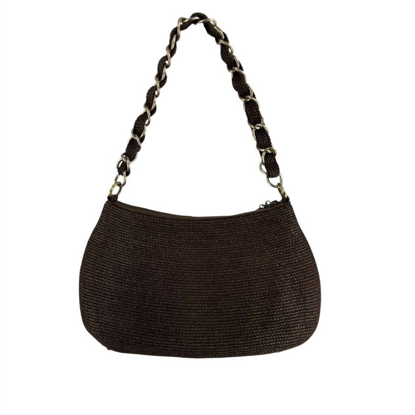 Damen Shenia Ketten-Baguette-Umhängetasche