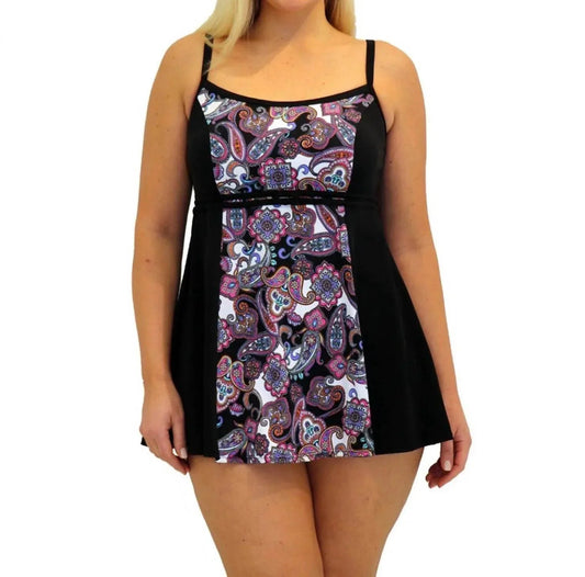 Double Bow Swimdress - Plus