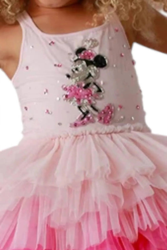Minnie-Rüschenrock-Kleid für Kinder