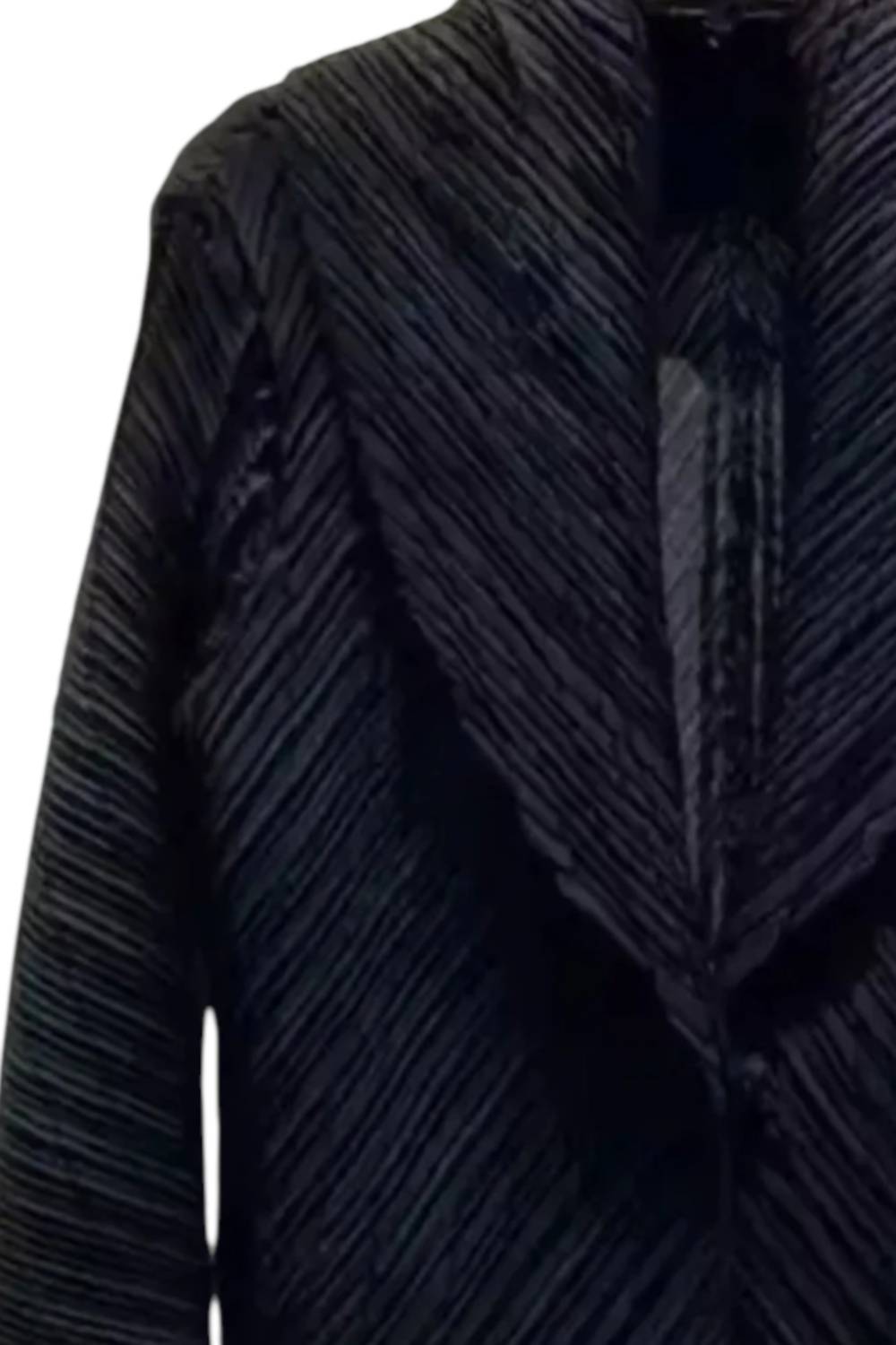 Skulpturierter Faltenblazer für Damen
