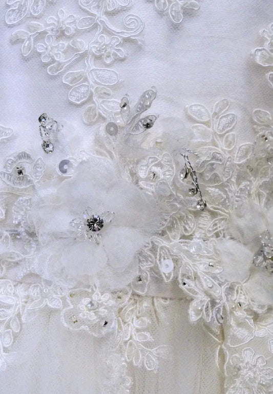 Mädchenkleid Lexington aus floraler Spitze