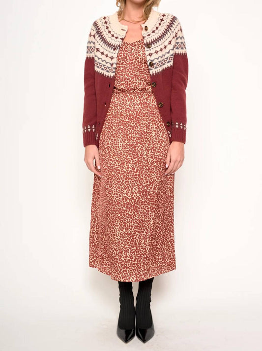 Sonnen-Cardigan mit Knopfleiste
