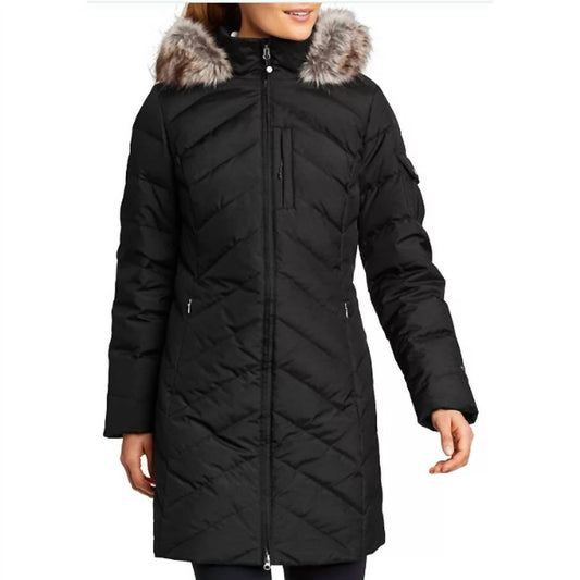Womens 650 Down Sun Valley Puffer Parka Long Coat