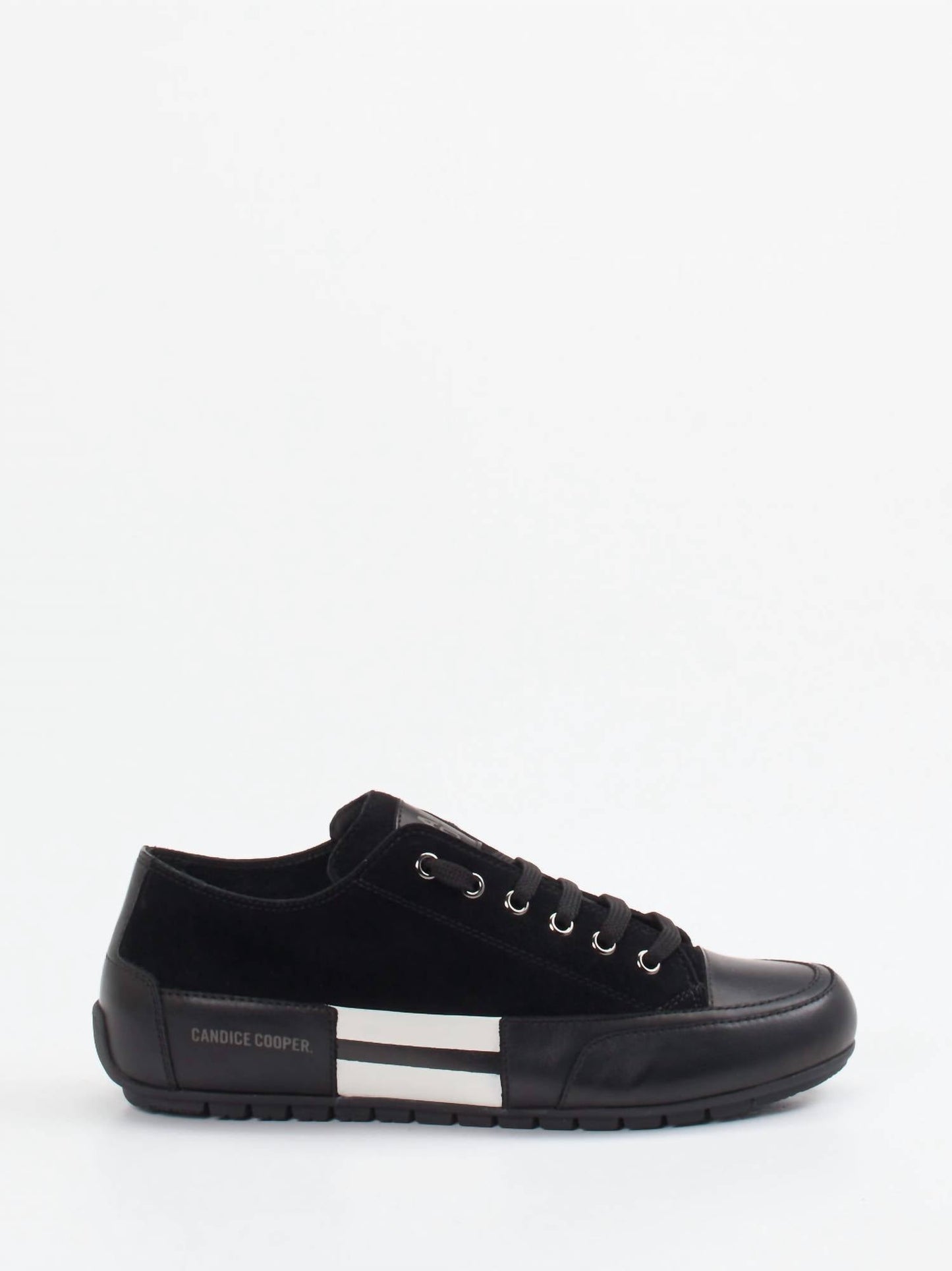 Damen Rock Patch Mode Leder-Sneaker