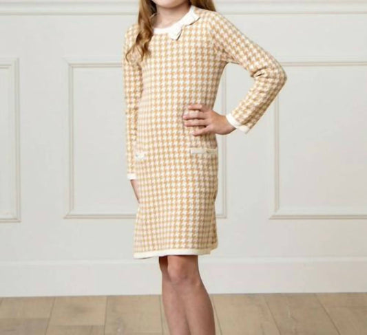 Bow Detail Organic Sweater Dress