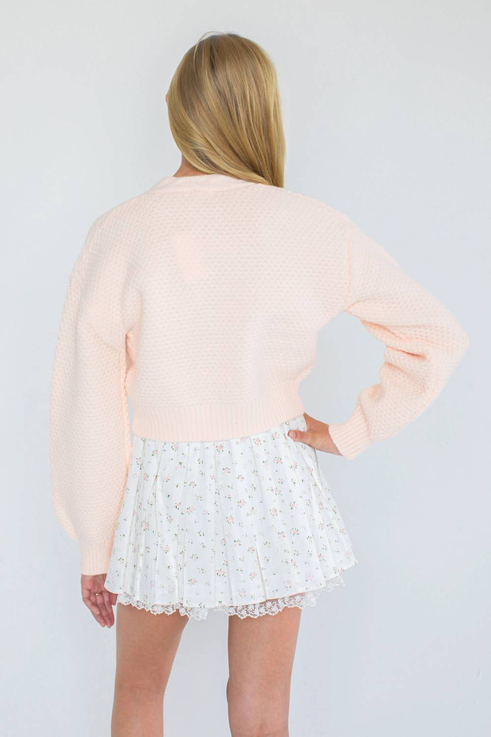 Aspen Langarm-V-Ausschnitt-Cardigan