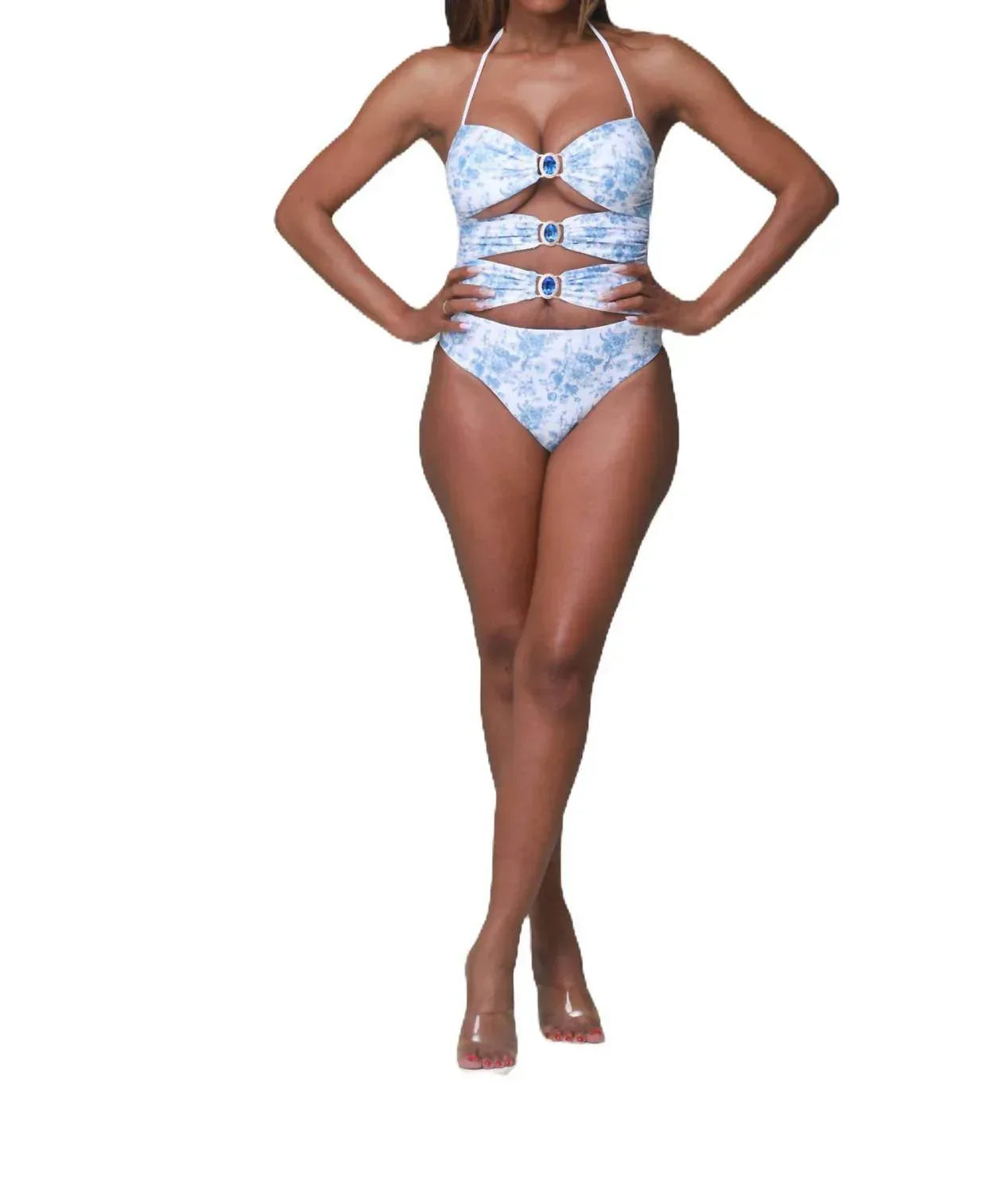 Monokini "Pilar Jeweled"