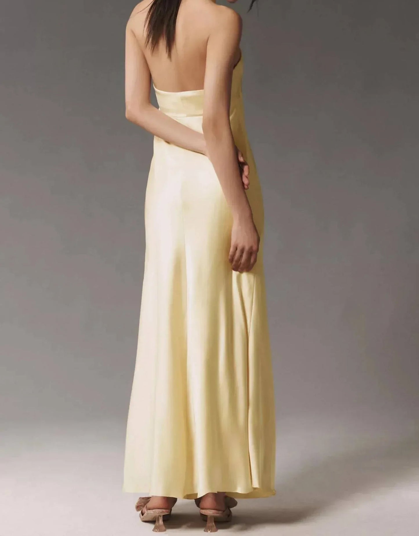 Selma Satin Maxi Dress