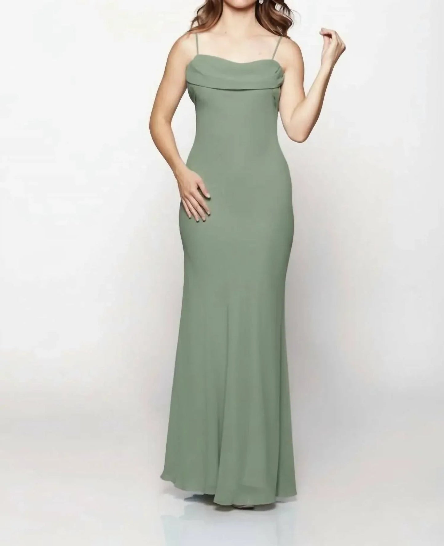 Fließendes Neckholder-Maxikleid „Muse“