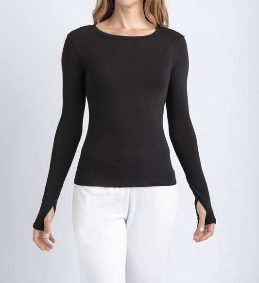 Women's Long Sleeve Crewneck Top