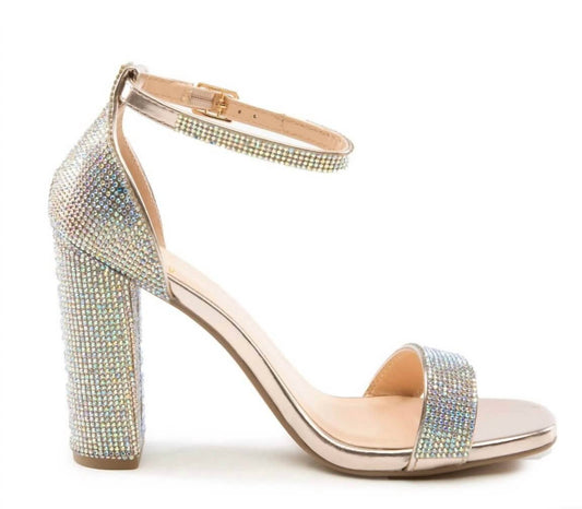 Women's Stepping Out In Sparkles Sequin Rhinestone Heels