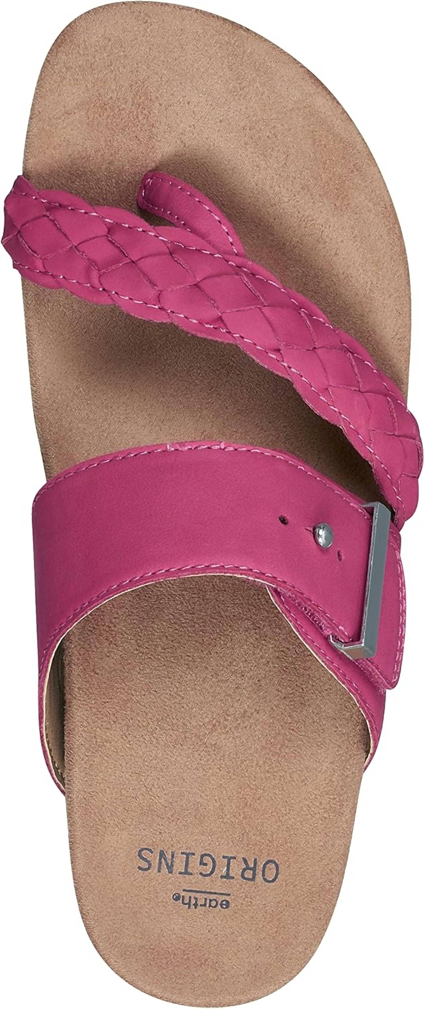 Onida Slip-on Sandalen aus Leder für Damen