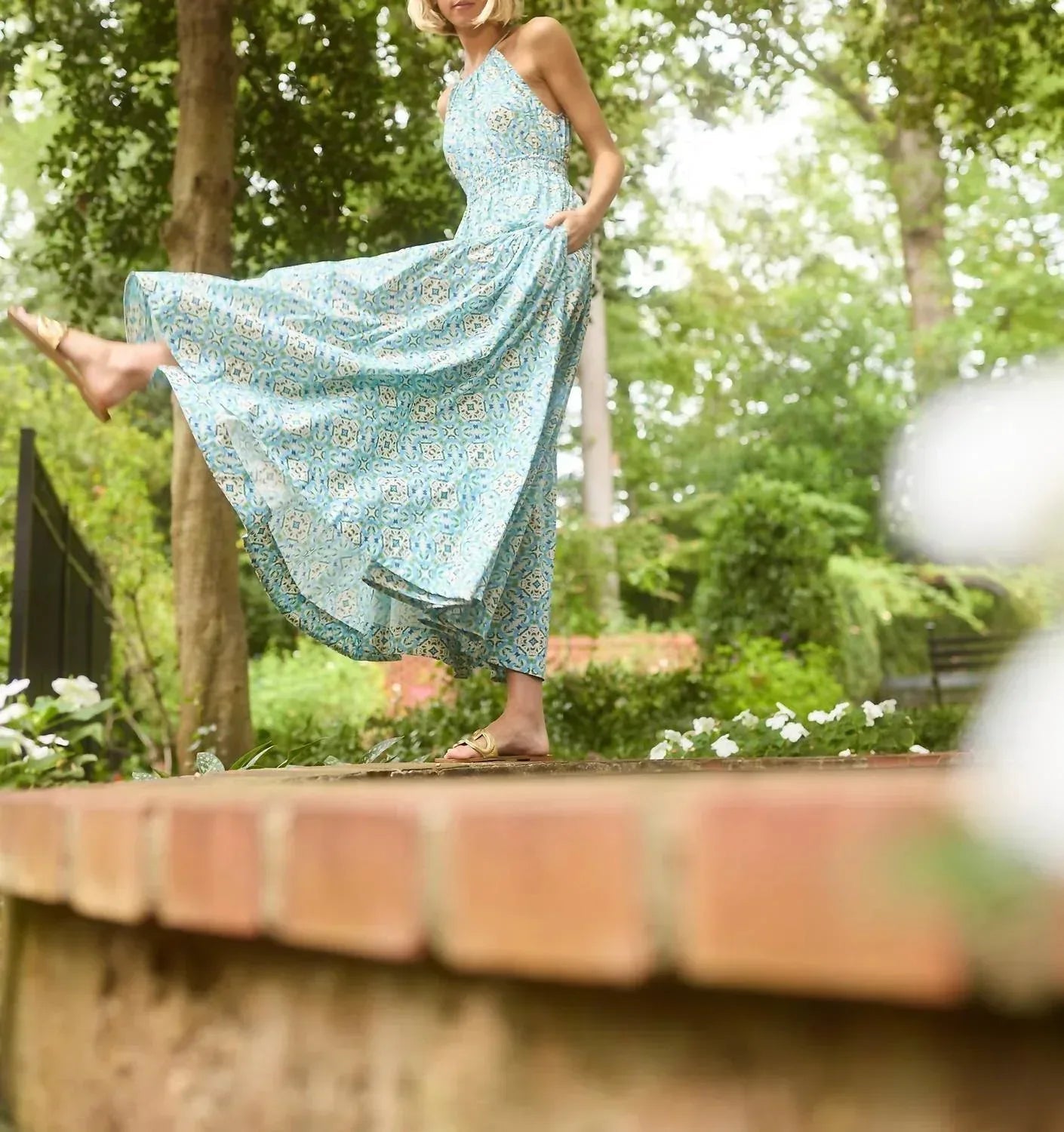 Haven Neckholder Maxikleid