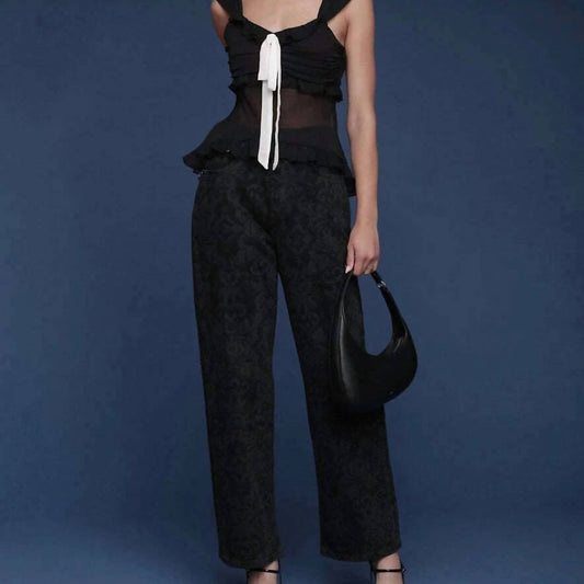 Baroque Wide Leg Jeans