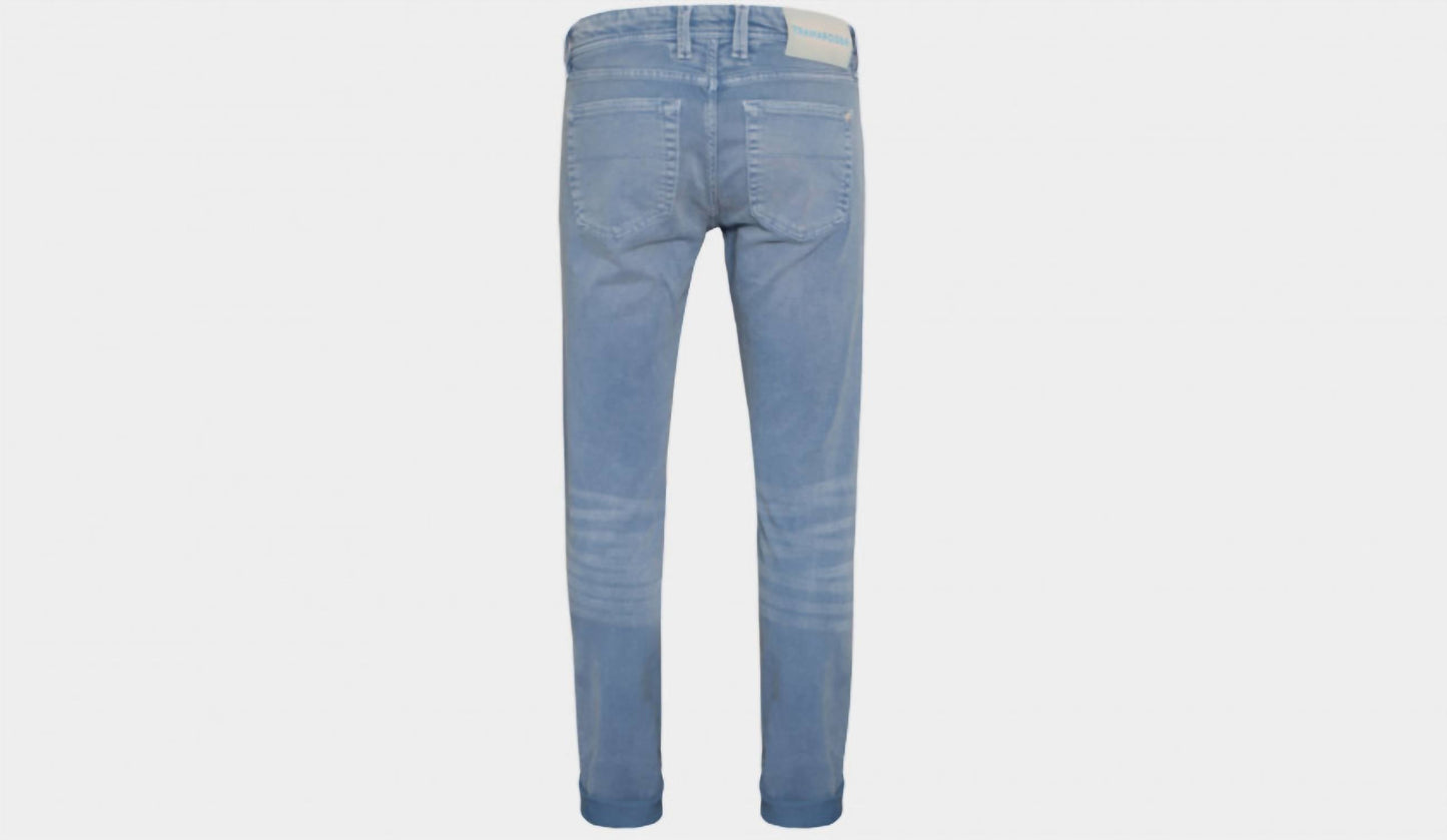 Herren-Jeans Straight Leg Michelangelo aus Stretch-Denim