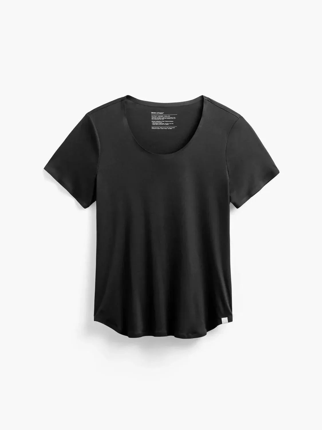 Bequemes Stretch-T-Shirt mit luxuriösem Griff
