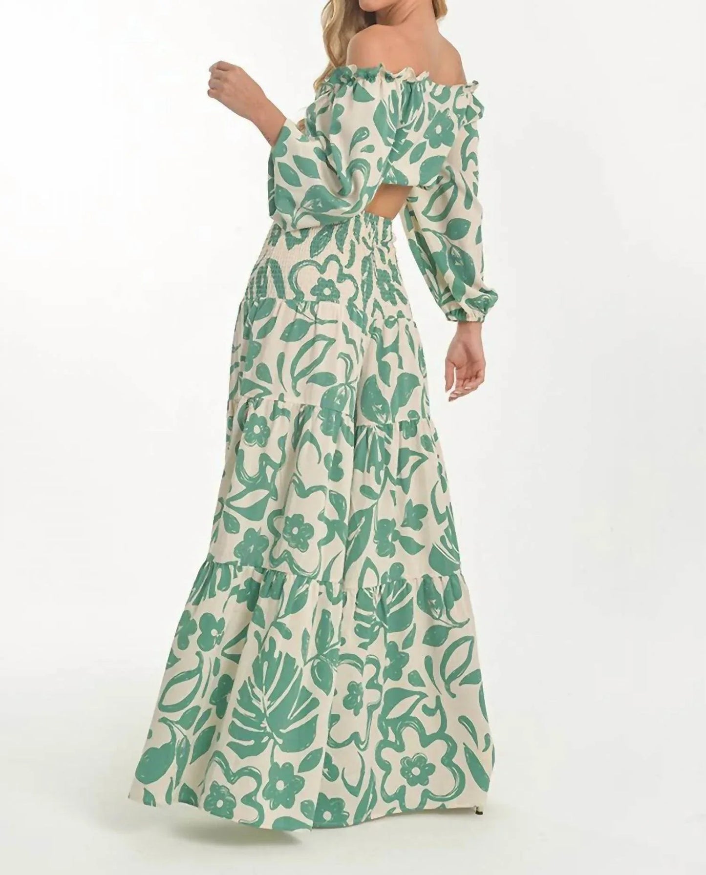 Off-shoulder Set