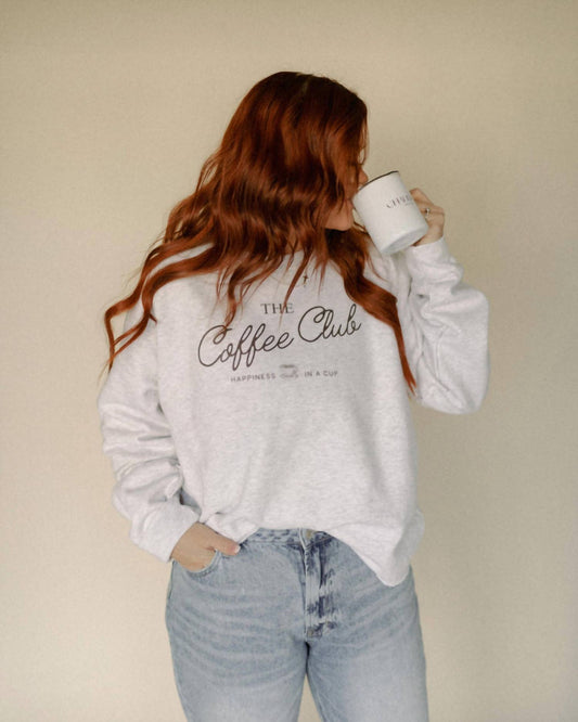 Coffee Club Crewneck Sweatshirt - Plus