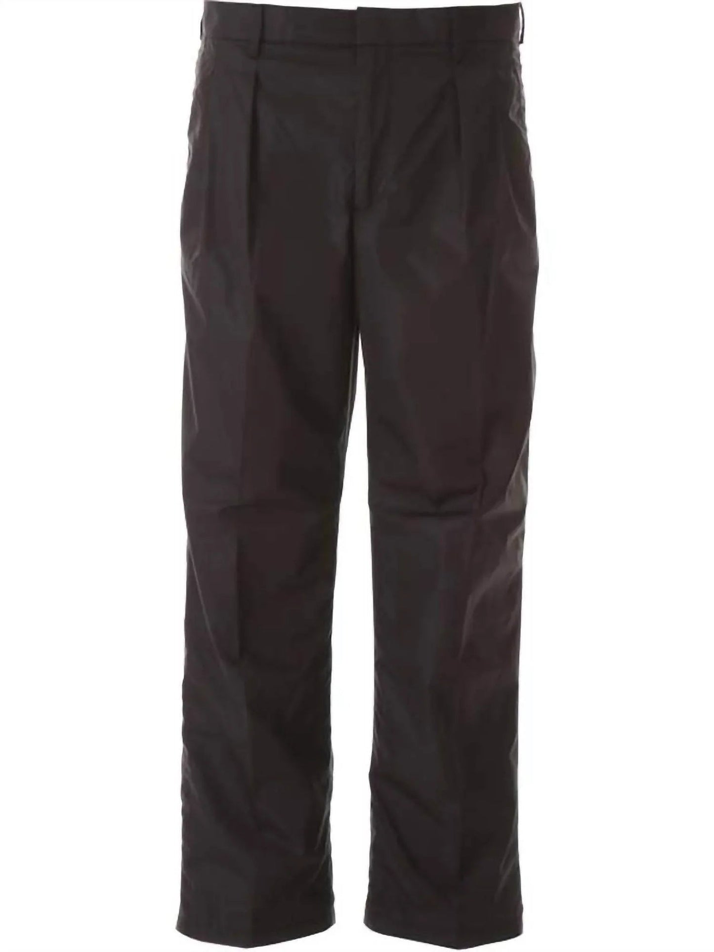 Waist Logo Print Nylon Pants
