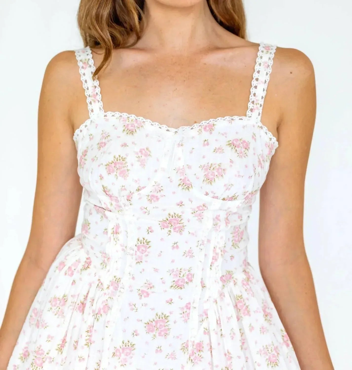 Lydia Floral Mini Dress