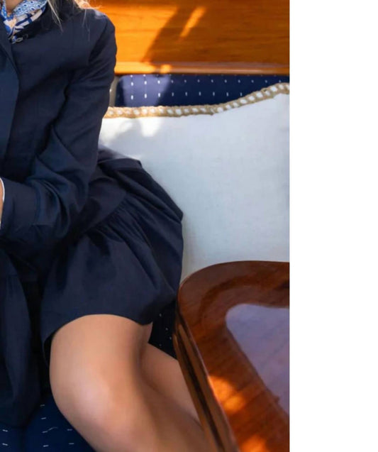 Beaux Mandarin Collar Dress