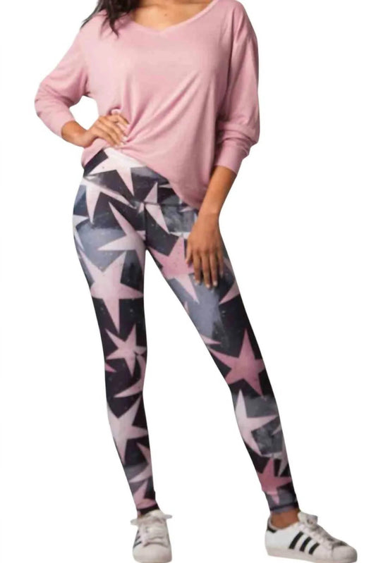 Leggings mit Aberglaube-Print