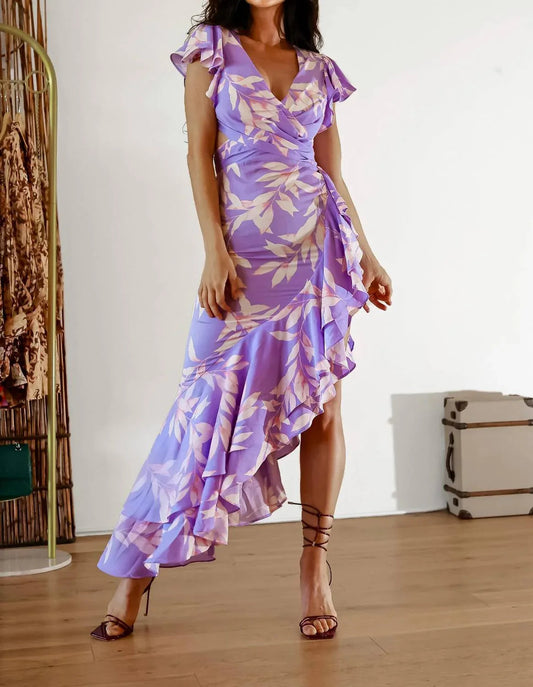 Women's Ruffled Maxi Dress