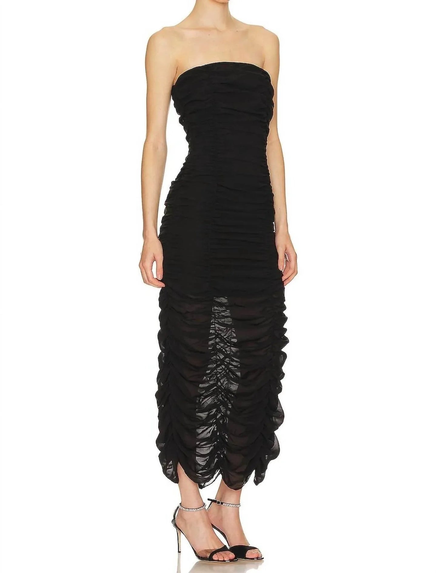 Sandy Chiffon Maxi Dress