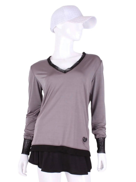 Women's Long Sleeve Very Vee Tee