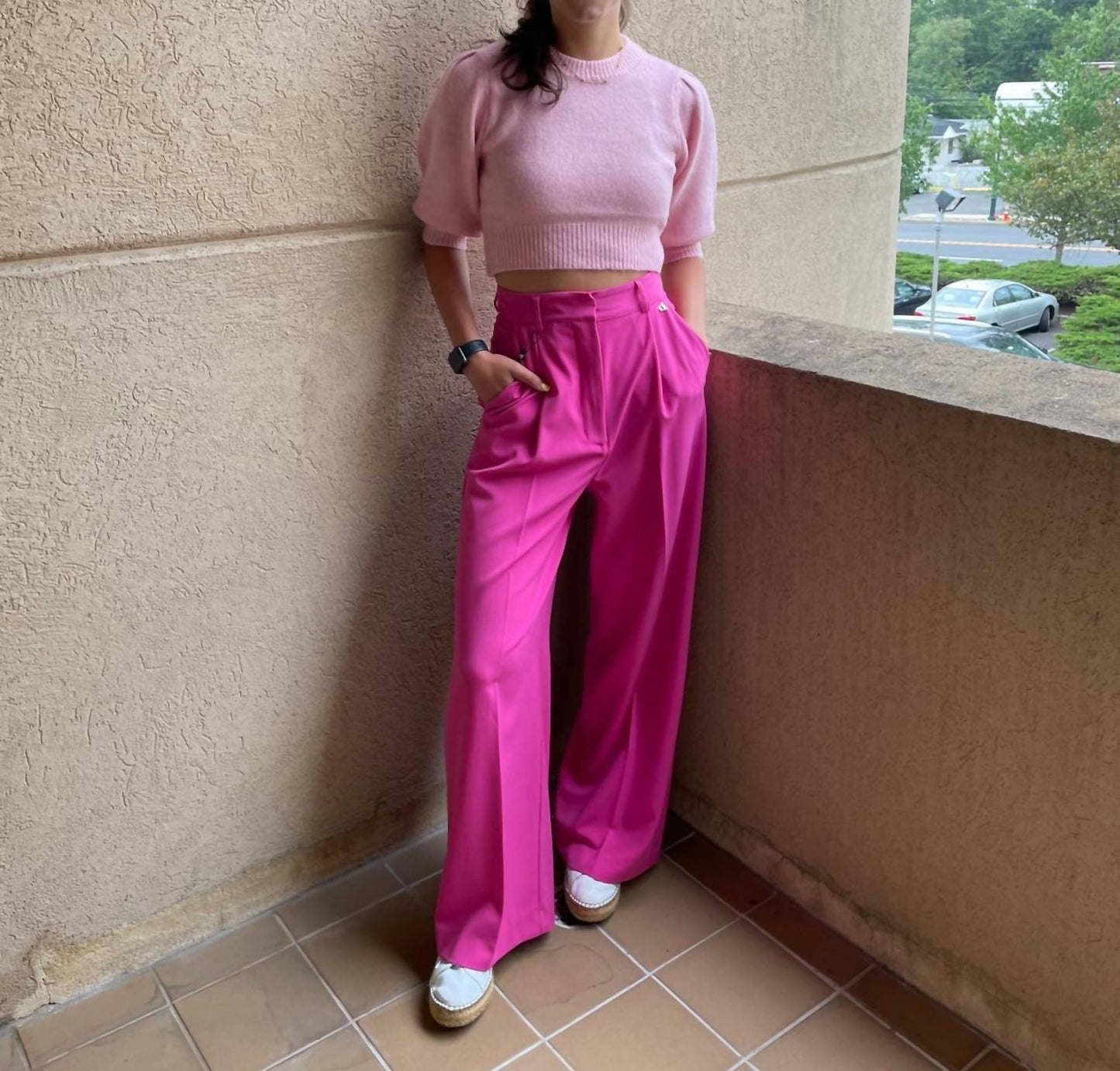 Azalea Hose mit weitem Bein