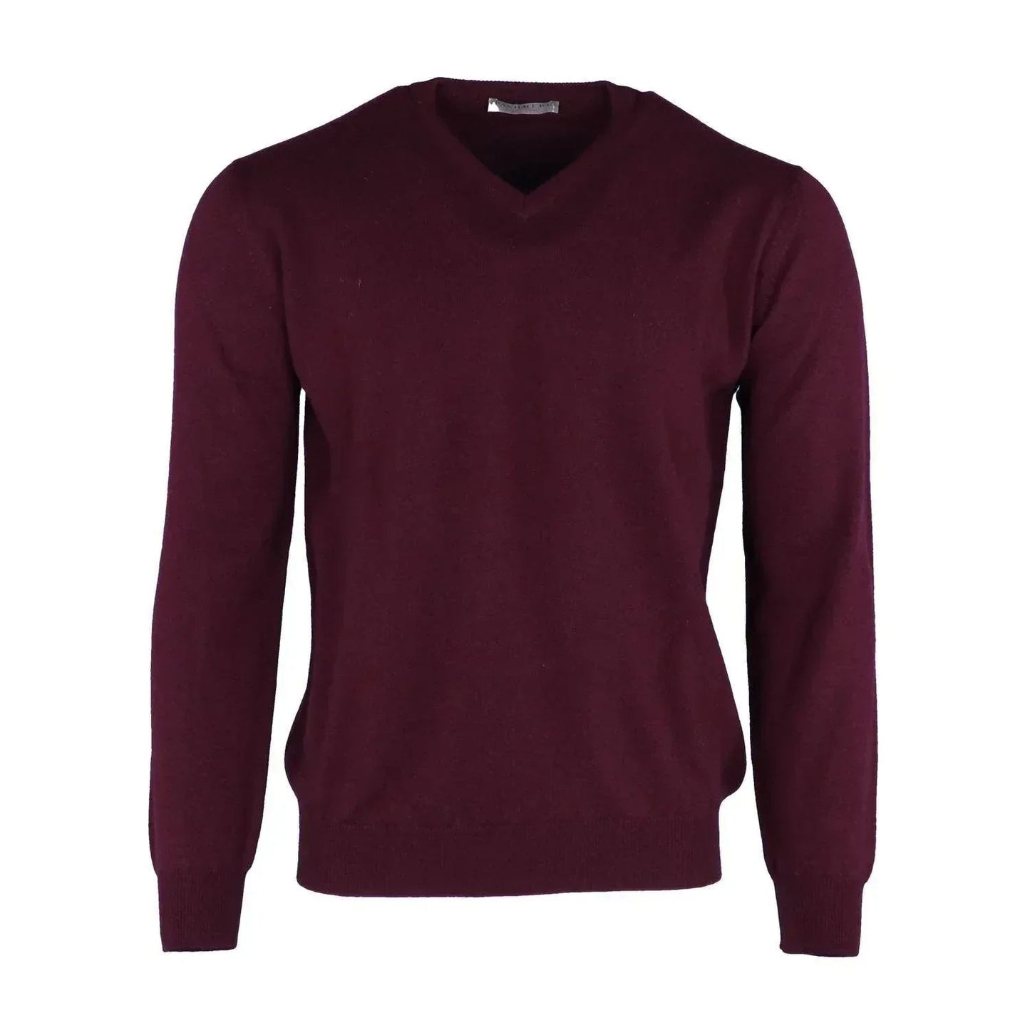 Herren-V-Neck-Oberteil aus reinem Kaschmir