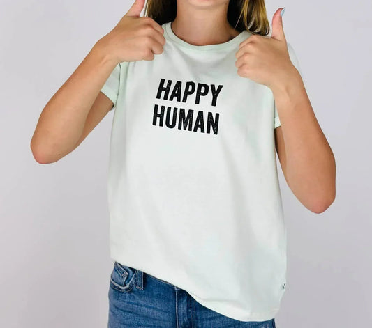 Glückliches Mensch T-Shirt