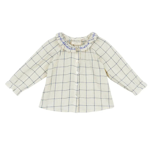 Baby's Emeline Check Blouse