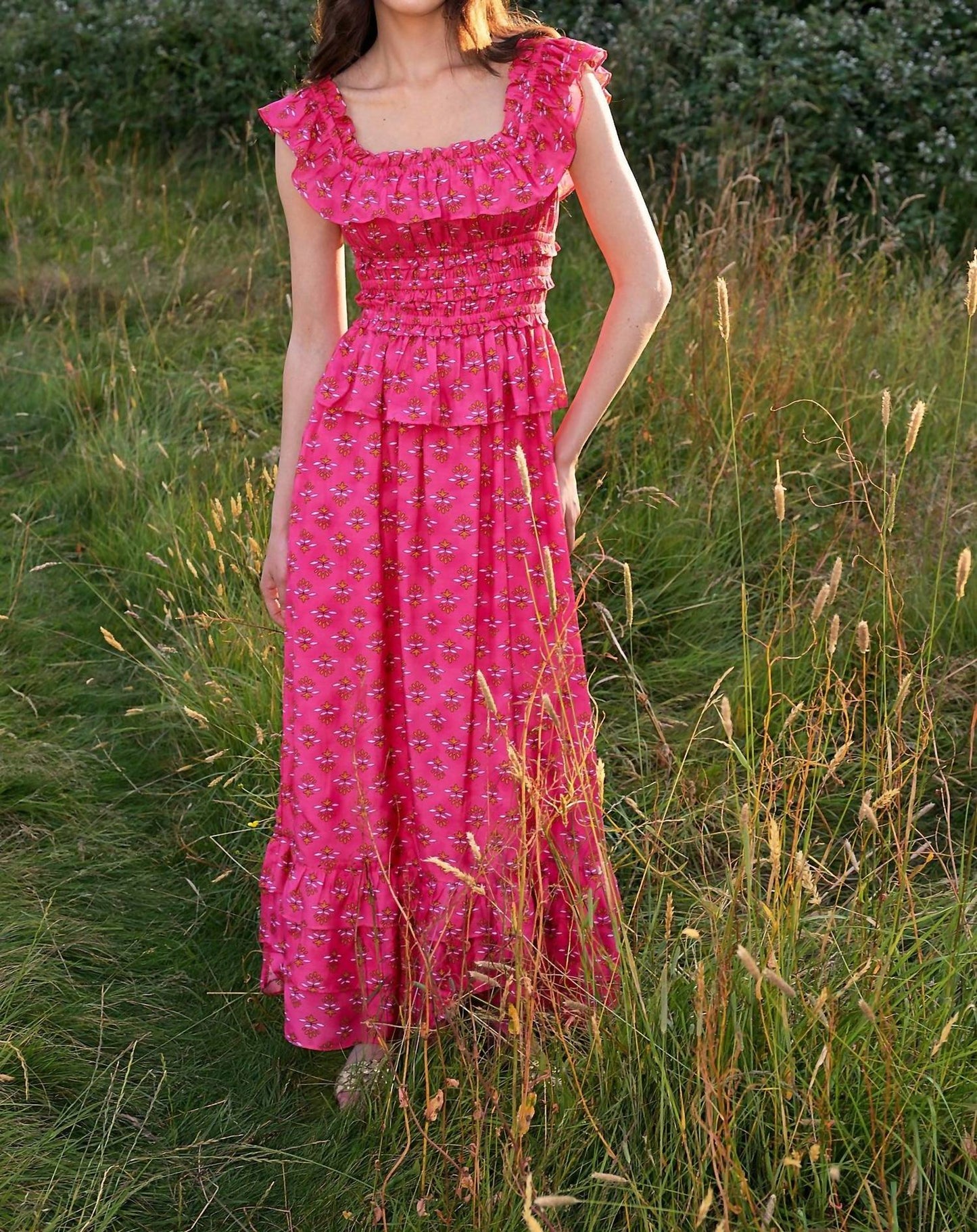 Rae Smocked Maxi Dress