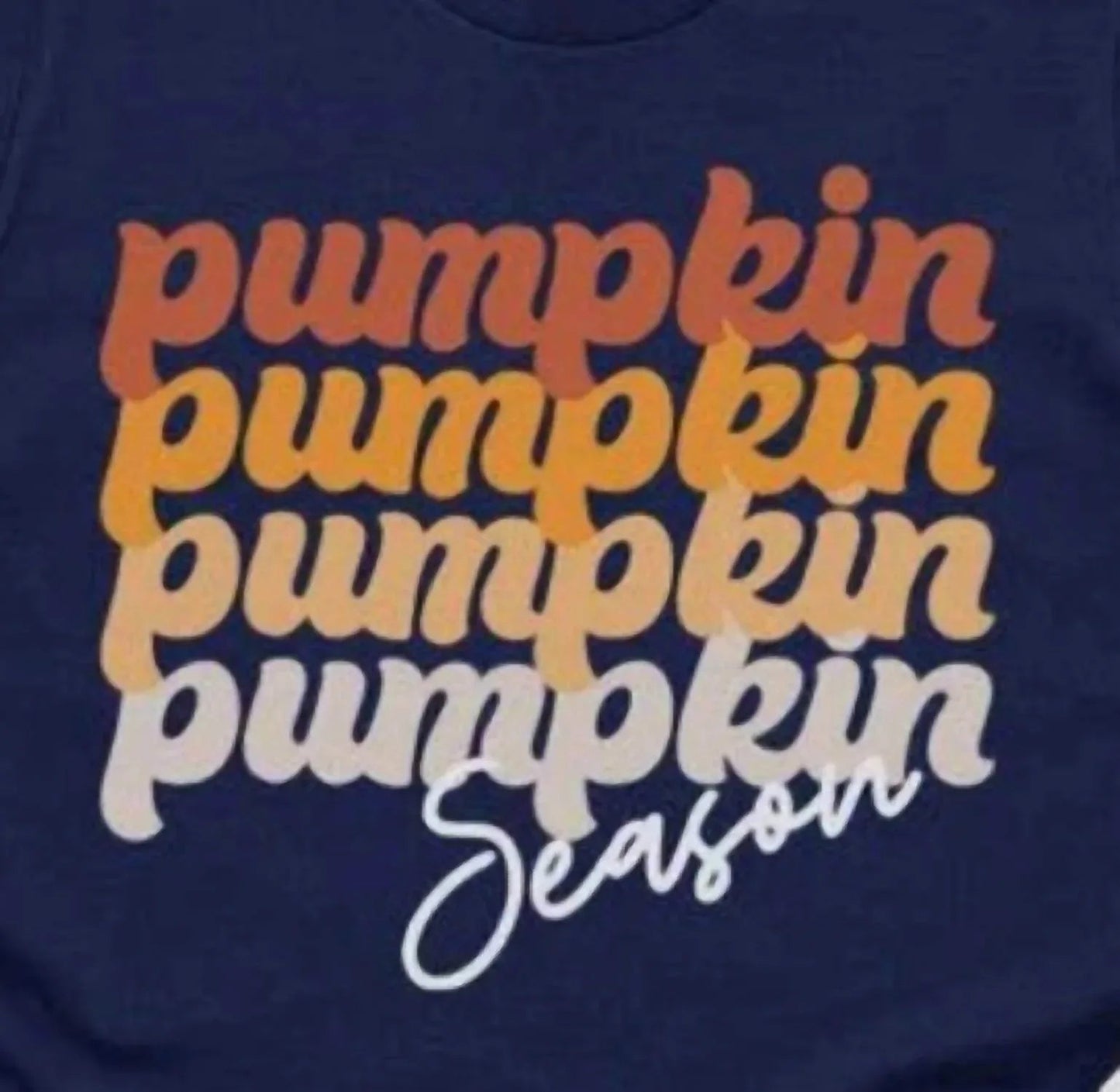 Kids Pumpkin Season Graphic Tee