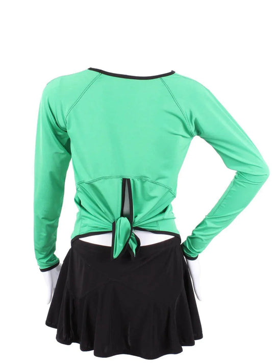 Women's Tie Back Long Sleeve Tee