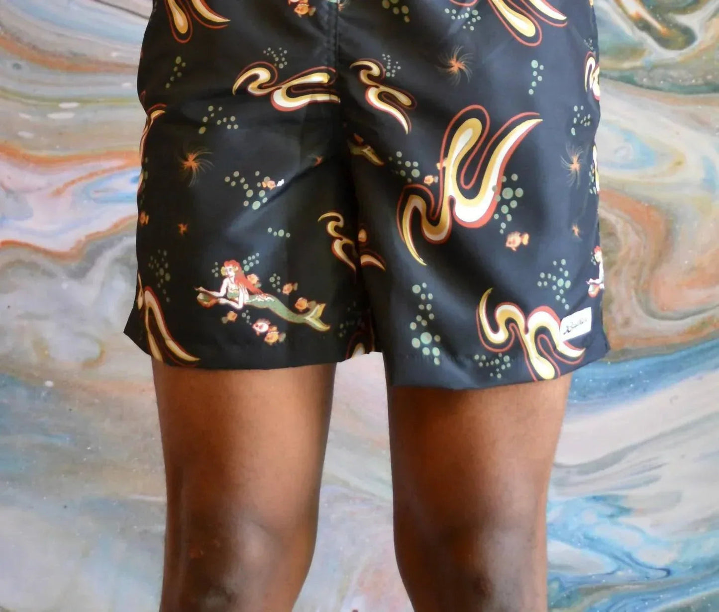 Badehose mit Muster