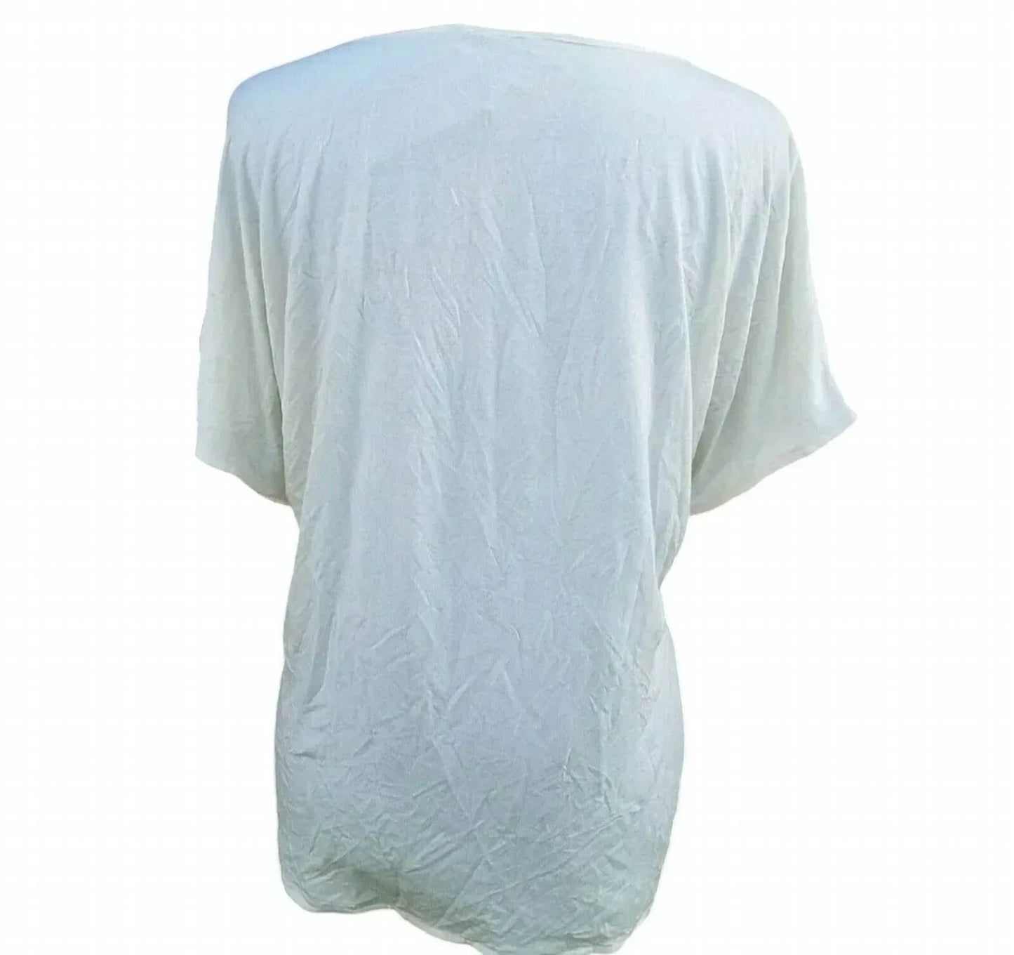 Women's V-neck Short Sleeve Blouse