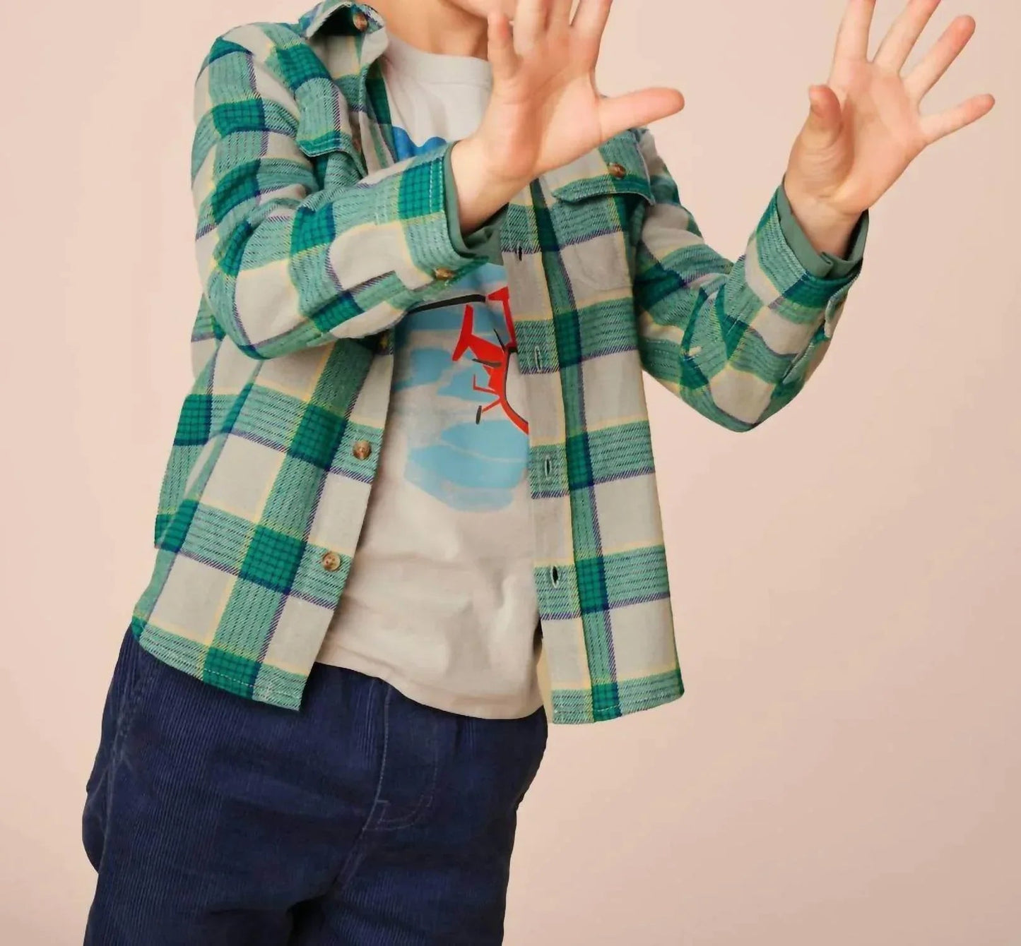 Flannel Button Up Shirt