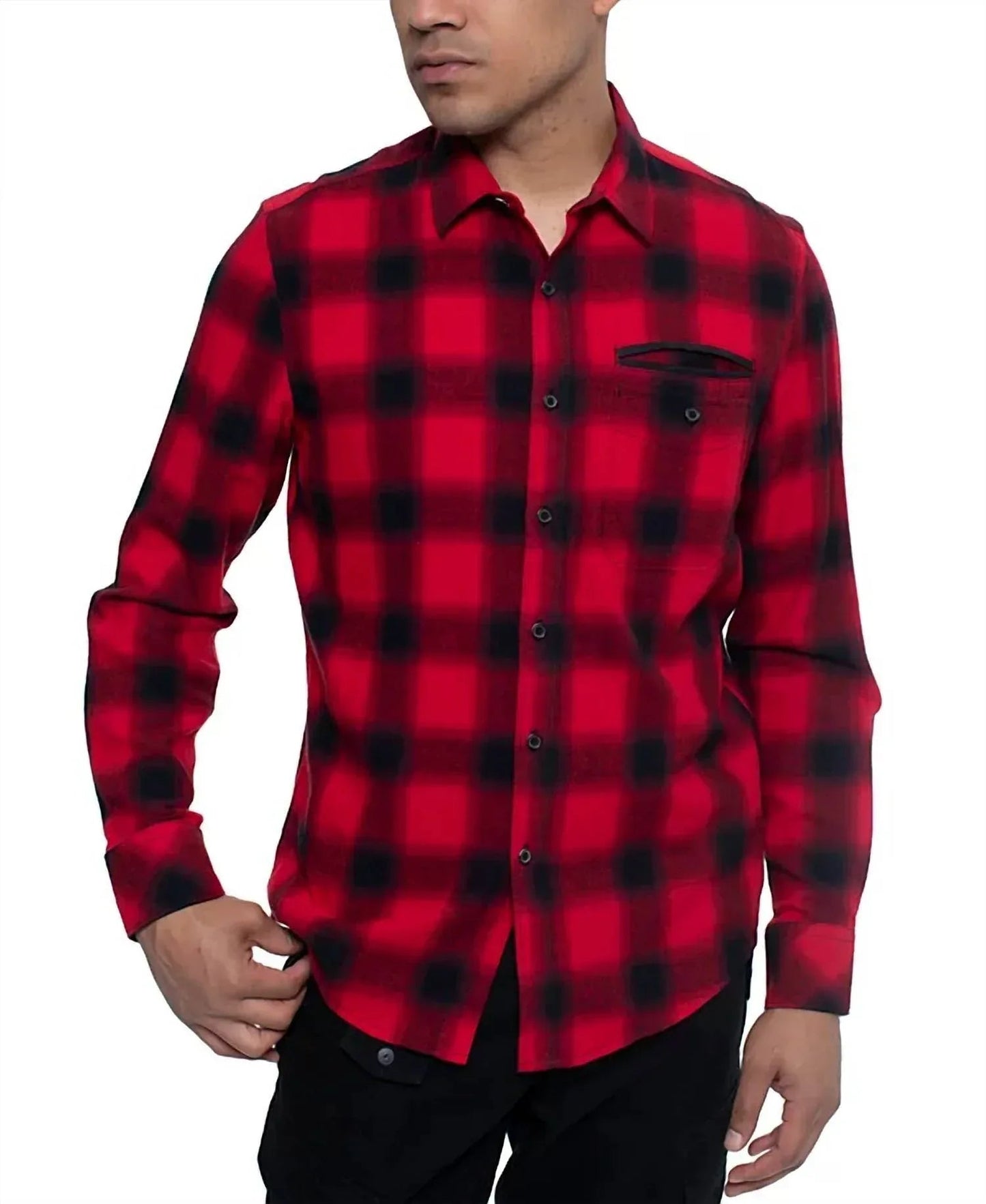 Plaid Long Sleeves Shirt
