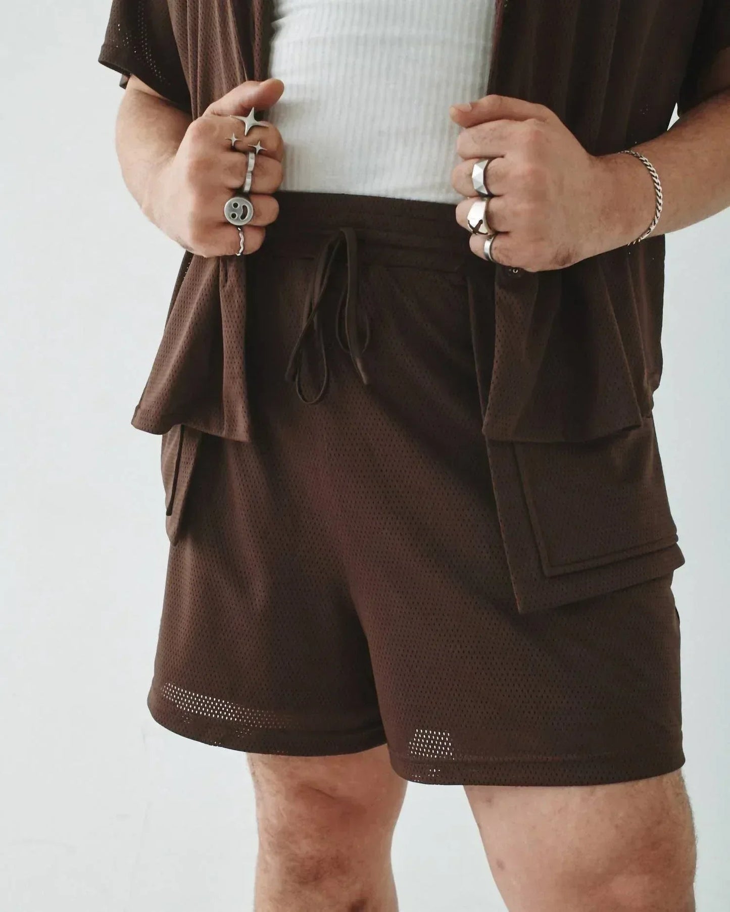 Mesh-Pull-on-Utility-Short