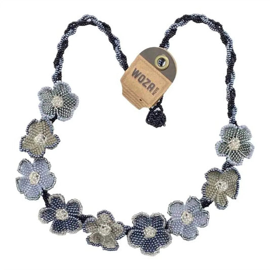 Women's Tiny Hand Beaded Necklace