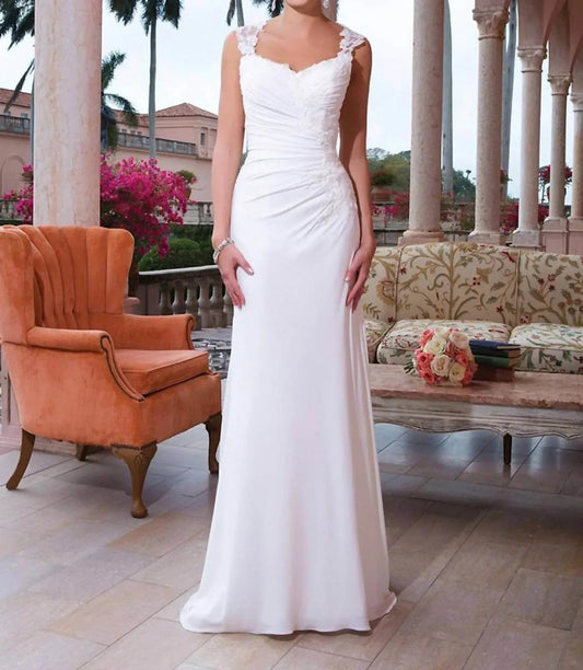 Jersey-Kleid mit Godetfalten