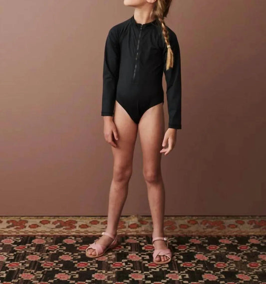 Dill Zip Up Swimsuit